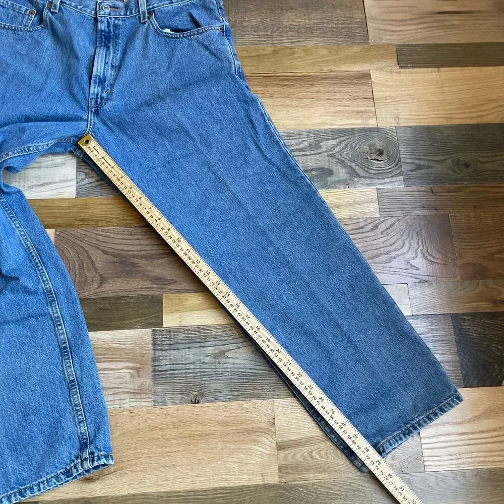 Vintage Y2K Levi's 550 Relaxed Fit Jeans W38 L29 Blue Denim